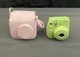 Fujifilm Instax Mini 7 & 9 Instant Film Cameras - Pink / Green - Used - Lot Of 2