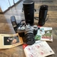 Canon AE-1 SLR 35mm Film Camera Silver Black w/ Rokinon 200mm Lens, Flash, Case